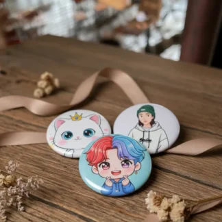 เข็มกลัดคัสตอม | เลือกรูป-ข้อความเองได้